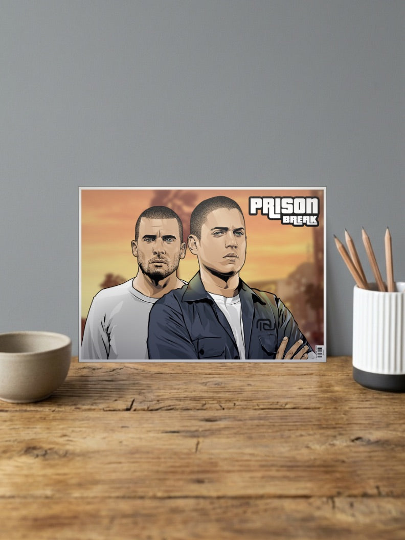 Prison Break GTA Poster