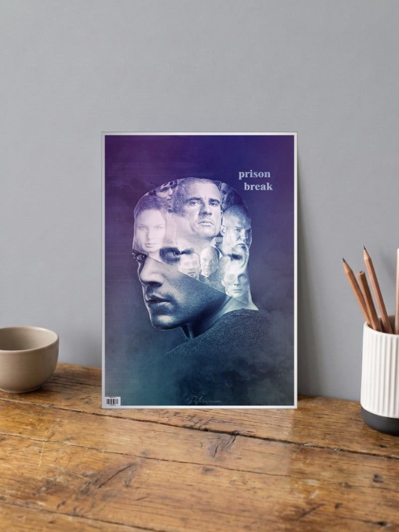 Prison Break Cast American Poster