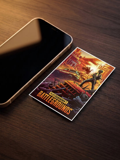 PUBG Battlegrounds Art Game Poster