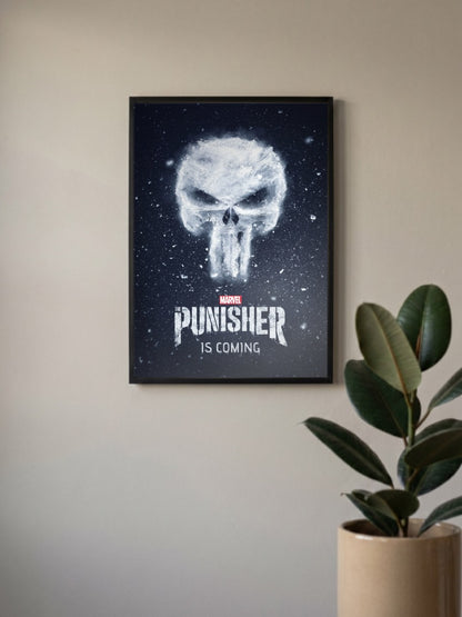 The Punisher Skull Marvel Poster