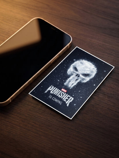 The Punisher Skull Marvel Poster