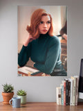 Queens Gambit Chess Portrait Webseries Poster