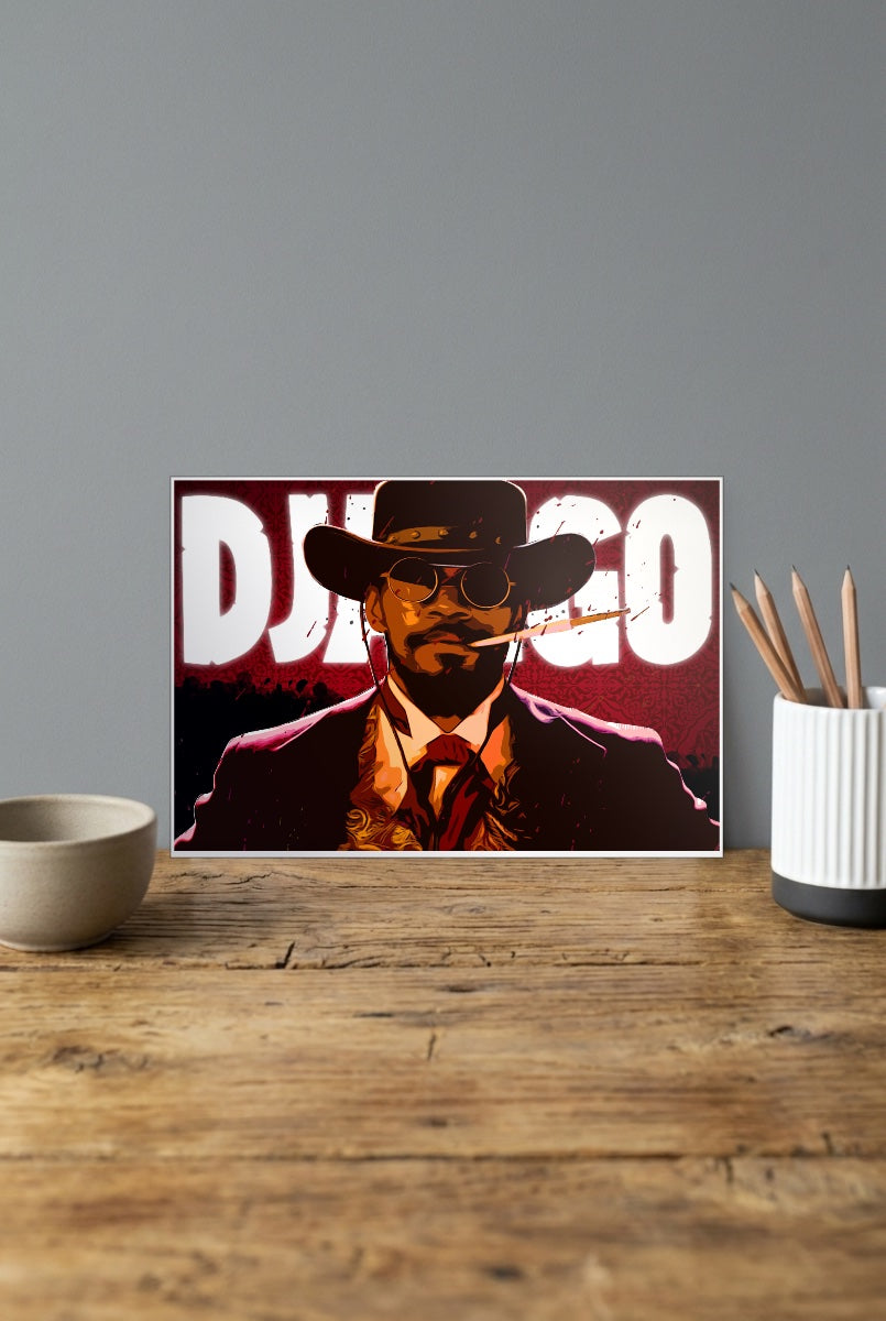 Django Unchained Hollywood Movie Poster