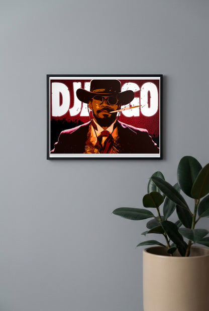 Django Unchained Hollywood Movie Poster