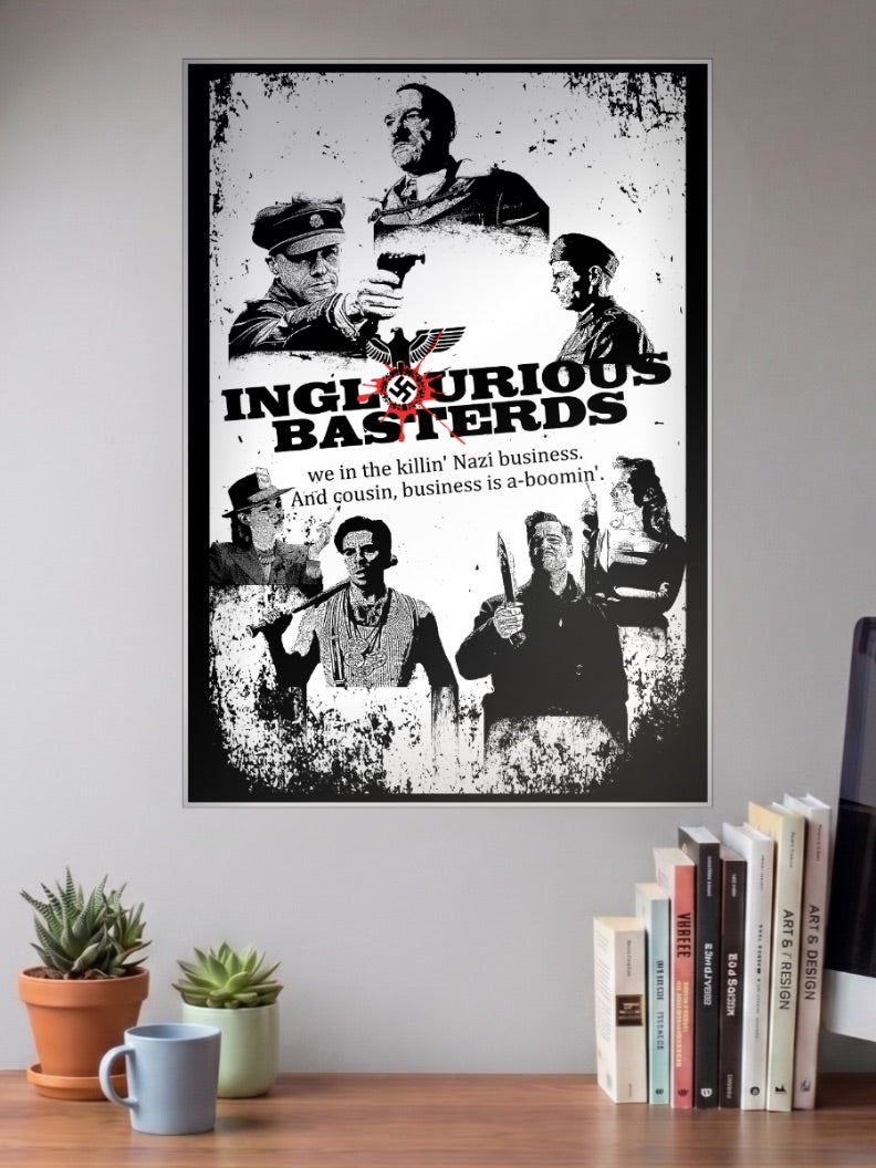 Inglourious Basterds Hollywood Movie Poster