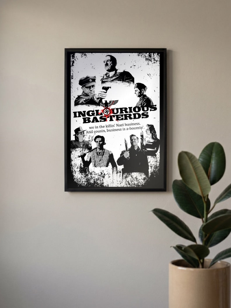 Inglourious Basterds Hollywood Movie Poster