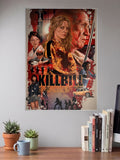 Kill Bill Cast Illustration Hollywood Movie Poster