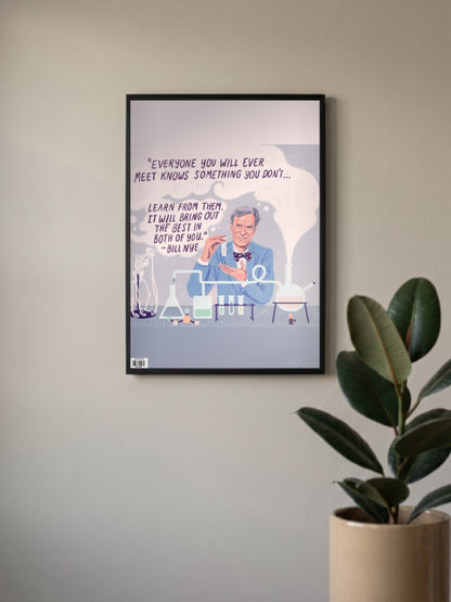 Bill Nye Quotes Poster