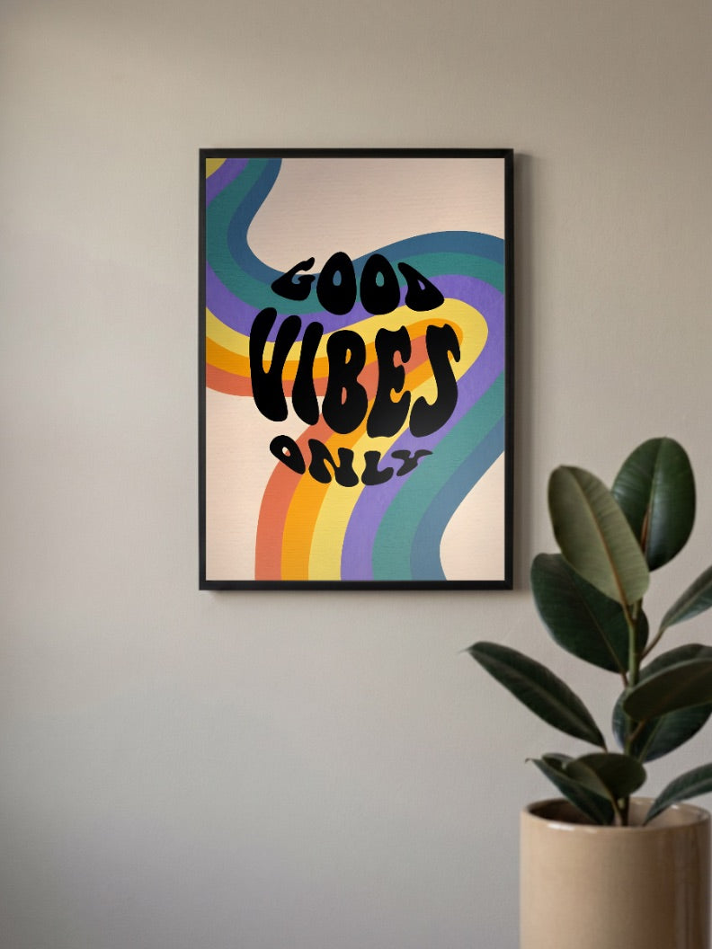 Good Vibes Only Poster
