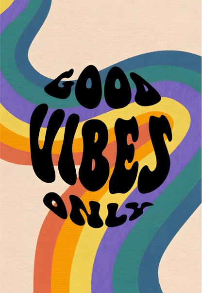 Good Vibes Only Poster