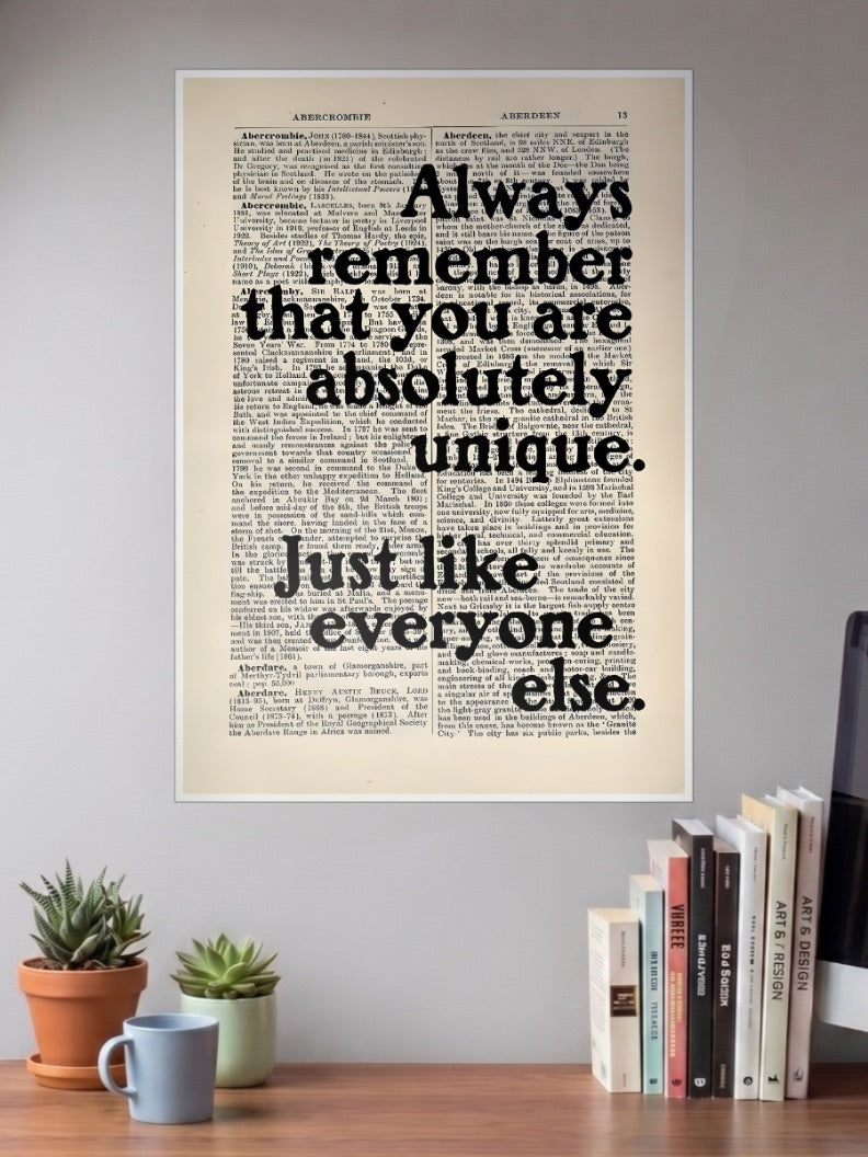Just Like Everyone Else Poster