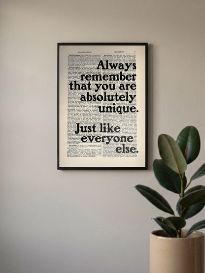 Just Like Everyone Else Poster