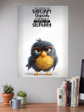 Do Not Disturb Cat Quote Quotes Poster