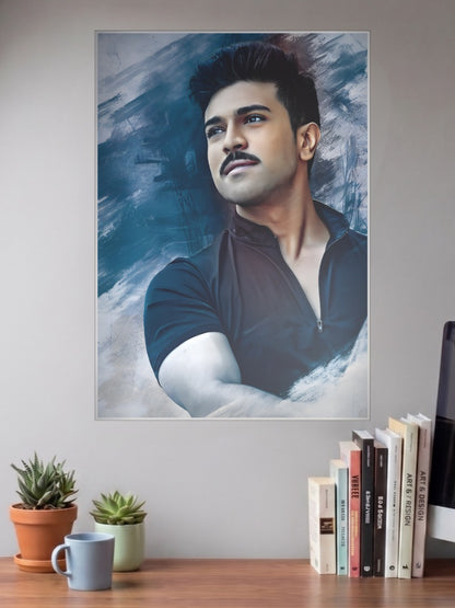 Ram Charan Portrait Celebs Poster