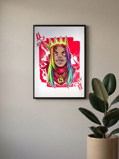 SixNine 69 New York Art Poster