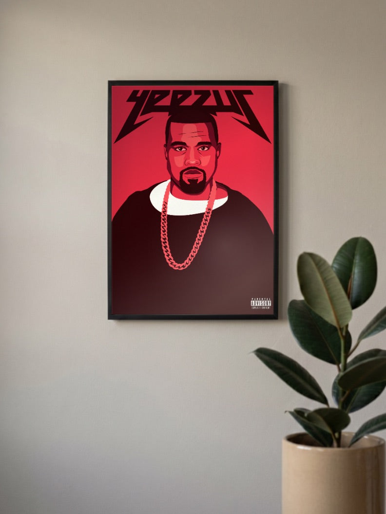 Kanye West Yeezus Singers Poster