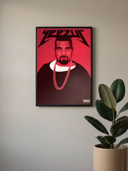 Kanye West Yeezus Singers Poster