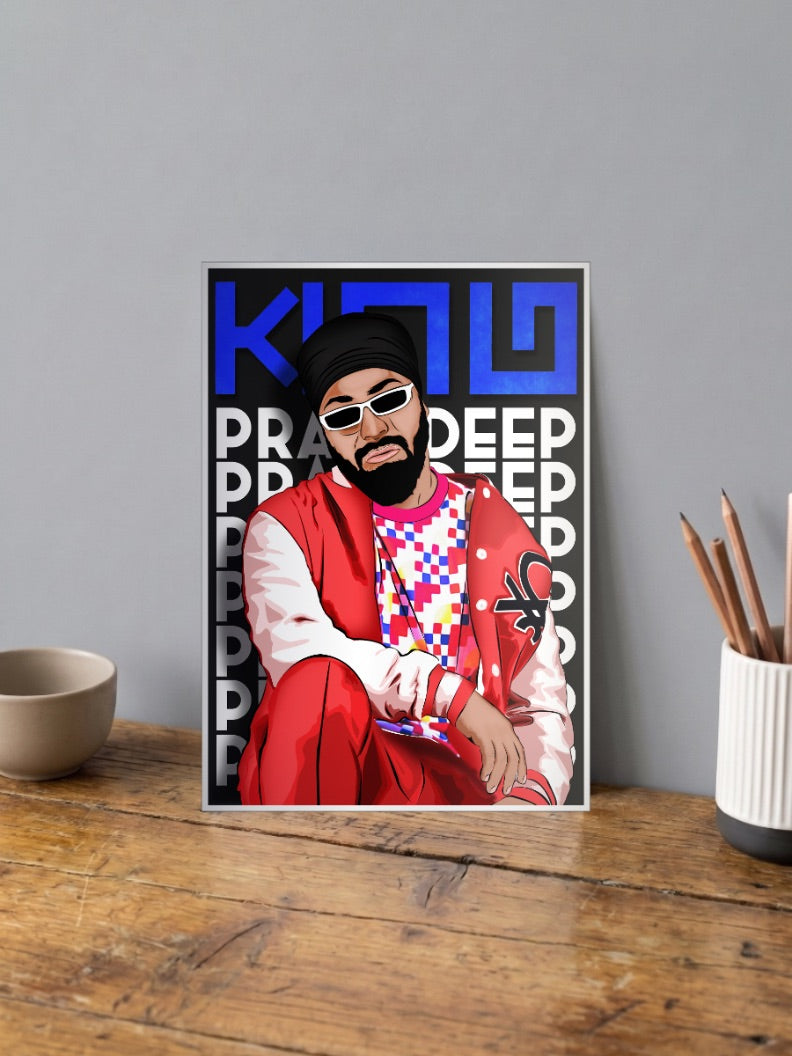 Prabh Deep King Art Singers Poster