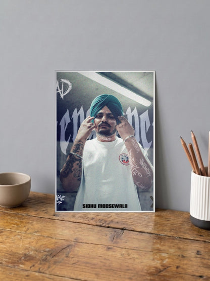 SIDHU MOOSEWALA Poster