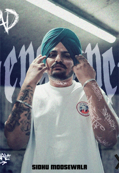 SIDHU MOOSEWALA Poster