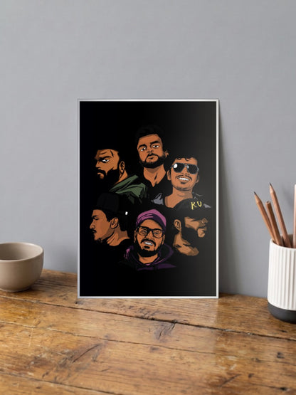INDIAN RAPPERS Poster