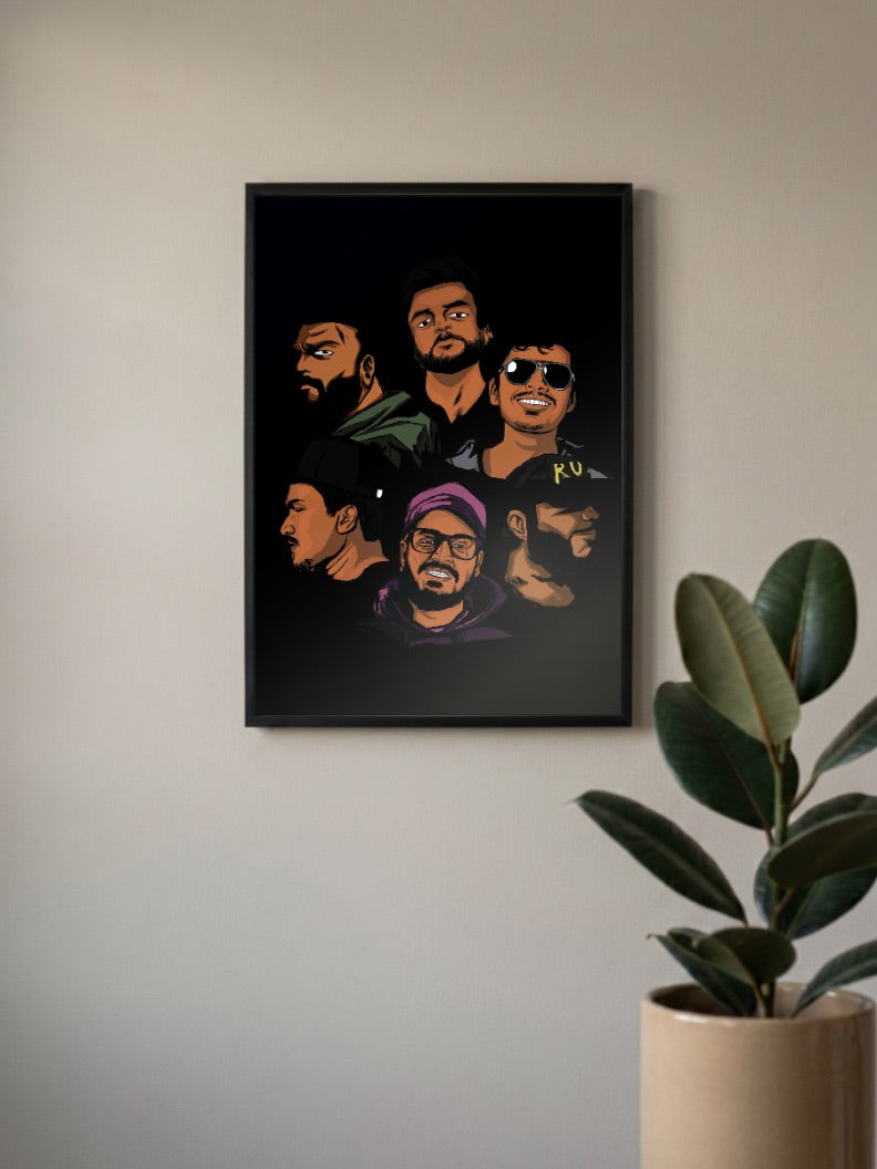 INDIAN RAPPERS Poster