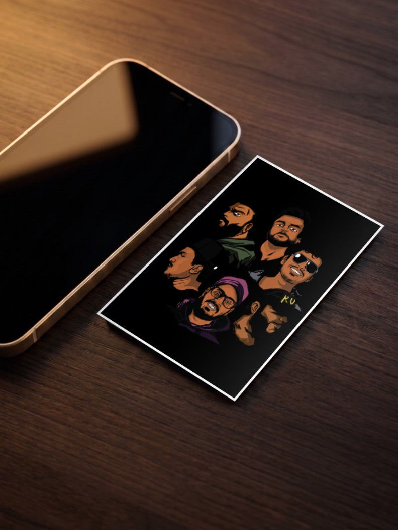 INDIAN RAPPERS Poster