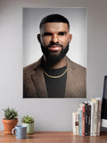 Drake Portrait Singers Poster