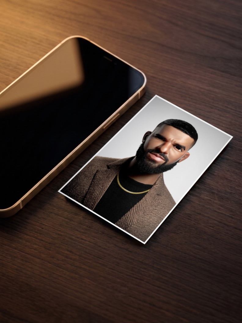 Drake Portrait Singers Poster