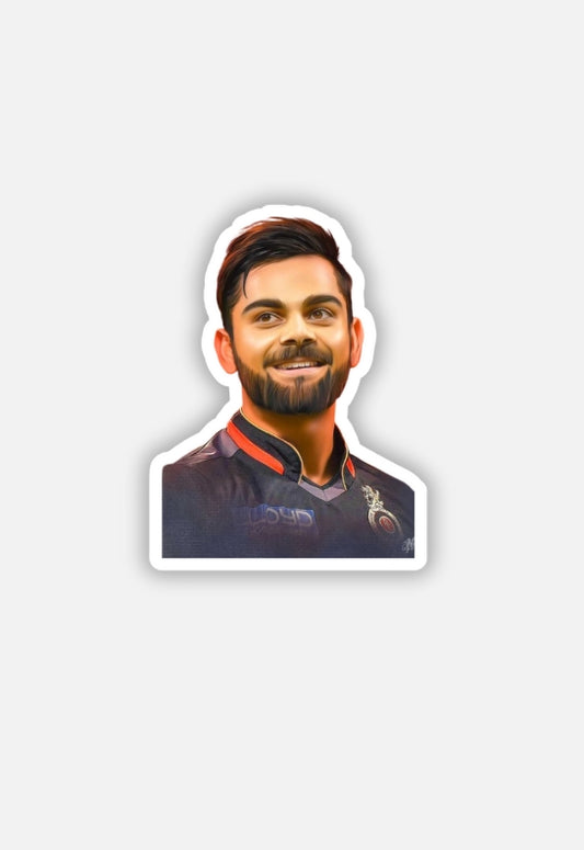 RCB Virat Kohli Face Sticker | IPL | RCB Sticker