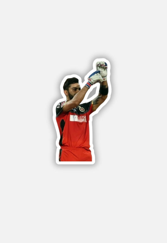 RCB Kohli Stitches celebration | IPL | RCB Sticker