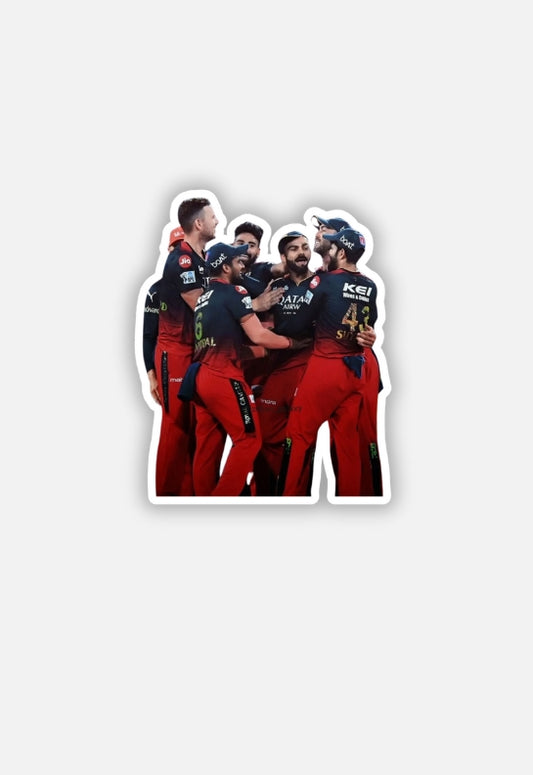 RCB Team Celebration | IPL | RCB Sticker