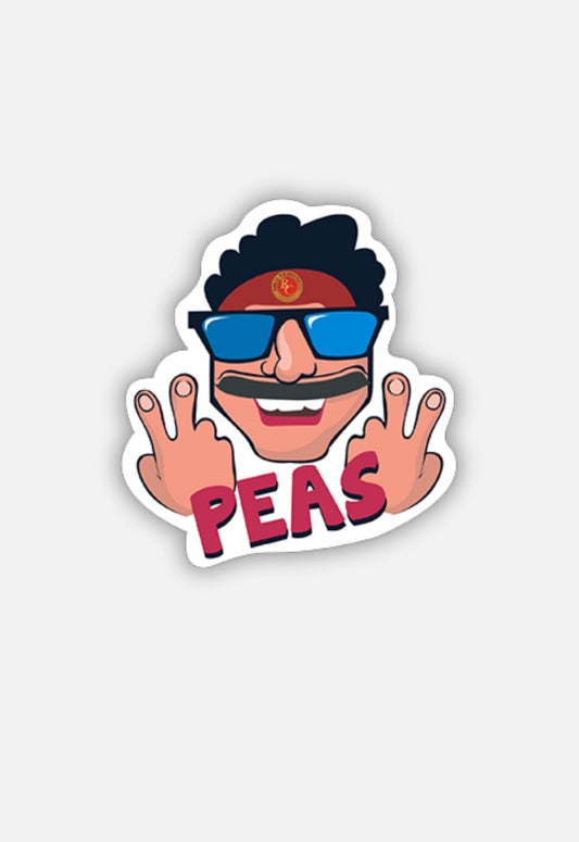 RCB Mr Nayak Peas Sticker| IPL | RCB Sticker