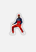 RCB Virat on the Field Sticker| IPL | RCB Sticker