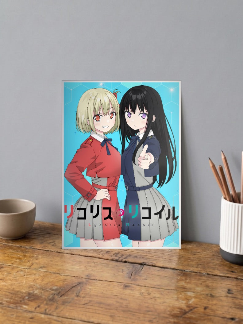 Lycoris Recoil Duo Anime Poster
