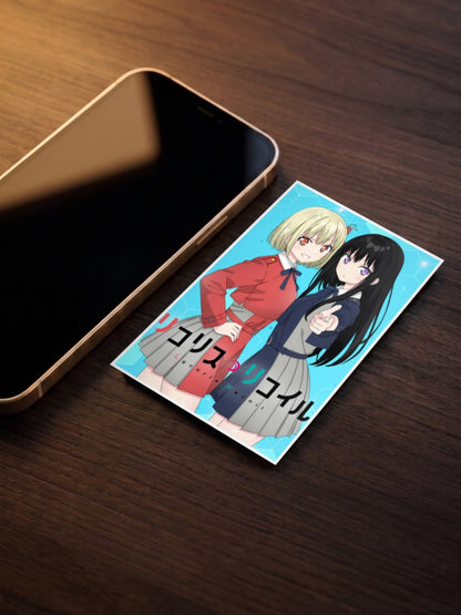 Lycoris Recoil Duo Anime Poster