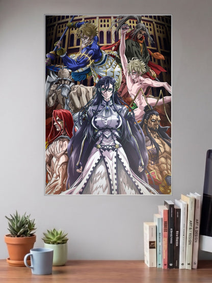 Record Of Ragnarok Cast Anime Poster