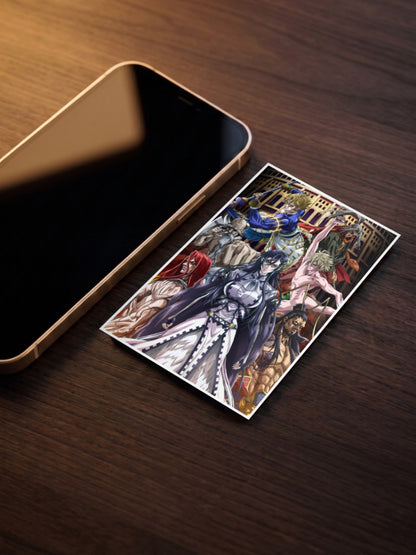 Record Of Ragnarok Cast Anime Poster
