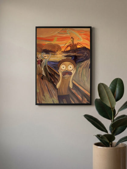 RICK MORTYFIED Poster | Adult Swim | Sitcom