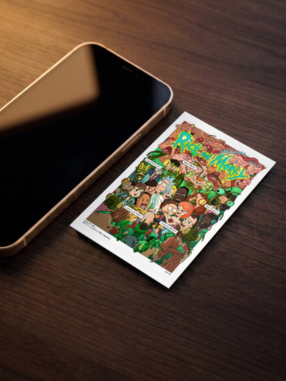 Rick and Morty collage Poster