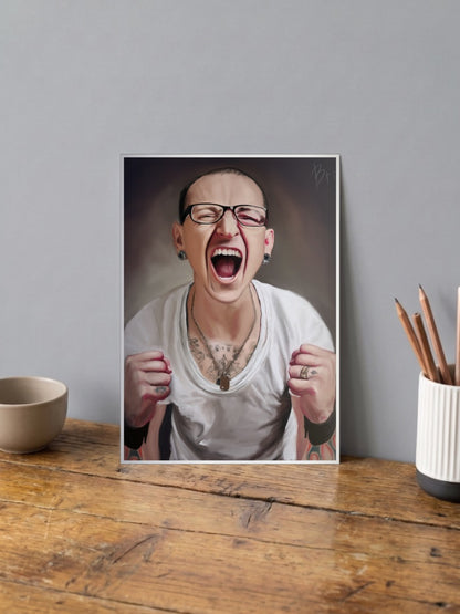 Voice of a Generation | Chester Bennington | Music Poster