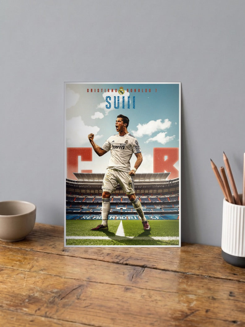 Cristiano Ronaldo | Football Poster