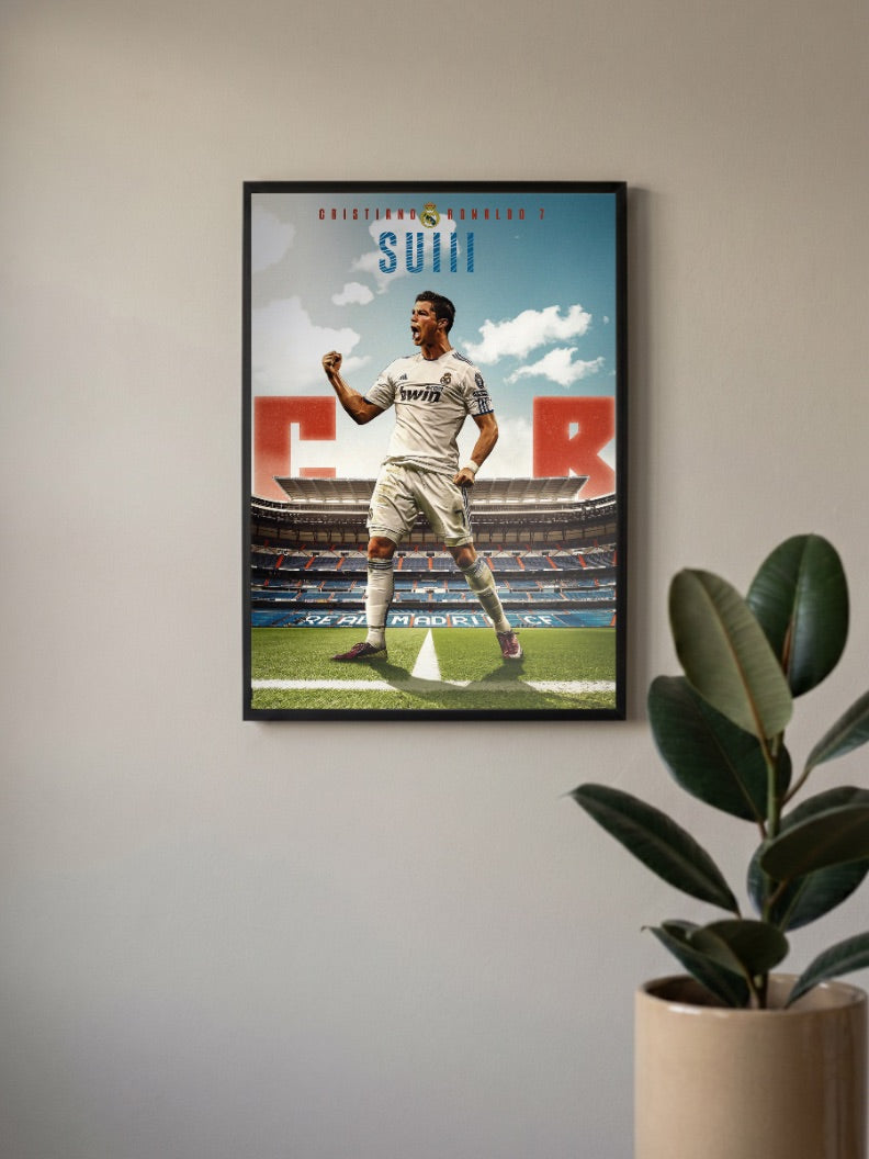 Cristiano Ronaldo | Football Poster
