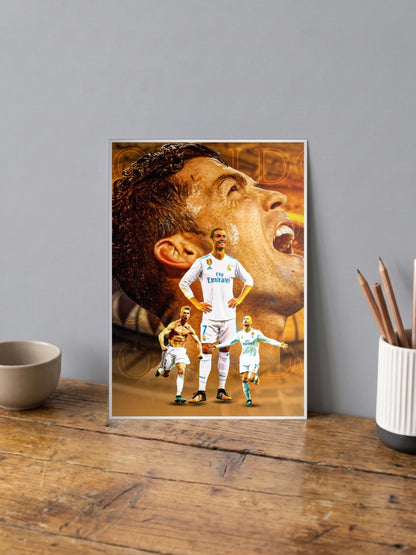 Cristiano Ronaldo | Football Poster