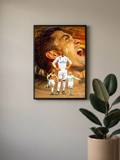 Cristiano Ronaldo | Football Poster