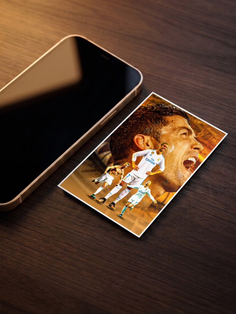 Cristiano Ronaldo | Football Poster