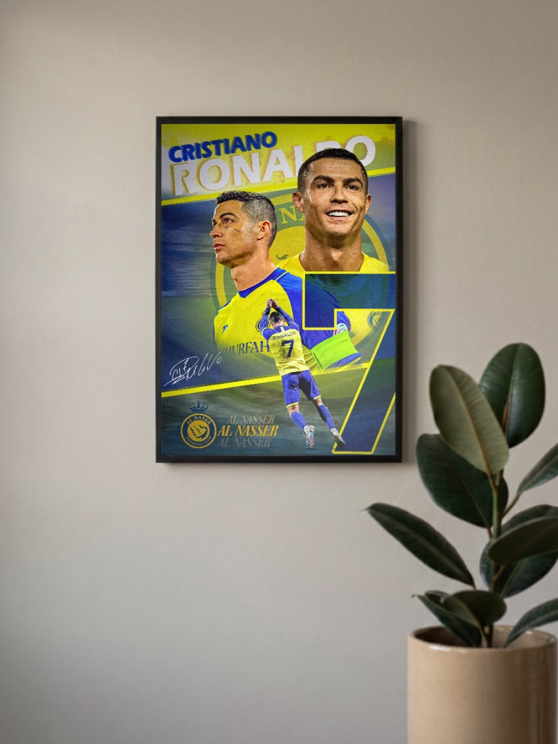 Cristiano Ronaldo | Football Poster