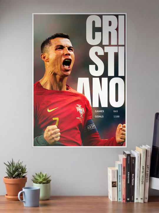 Cristiano Ronaldo | Football Poster
