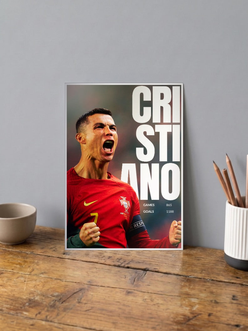 Cristiano Ronaldo | Football Poster