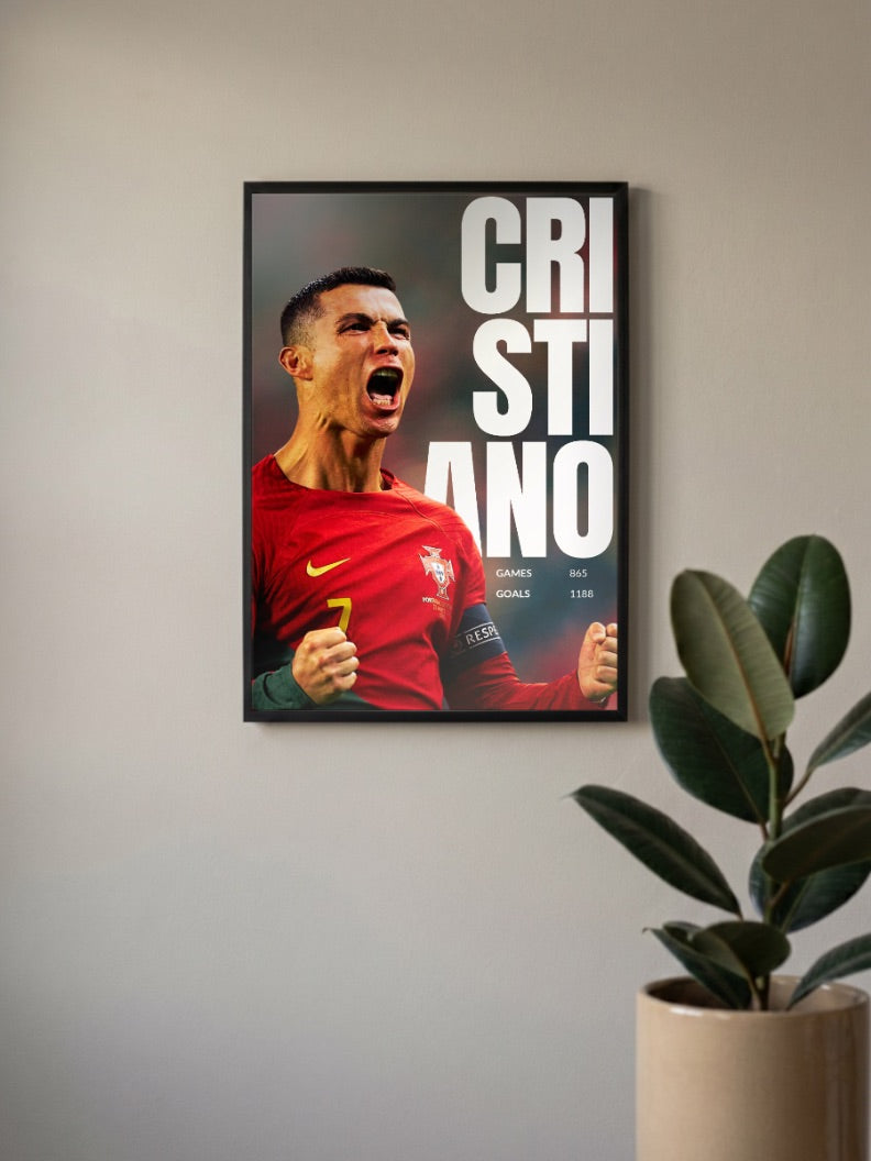 Cristiano Ronaldo | Football Poster